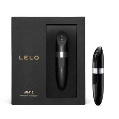 Lelo Mia 2 Lipstick Bullet Vibrator in Black - Dreamy Desire