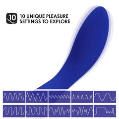 Lelo Mona Wave Massager Midnight Blue - Dreamy Desire