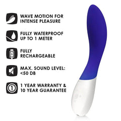 Lelo Mona Wave Massager Midnight Blue - Dreamy Desire
