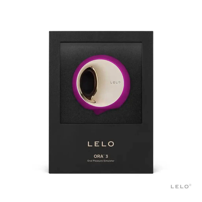 Lelo Ora 3 Oral Pleasure Stimulator - Deep Rose - Dreamy Desire