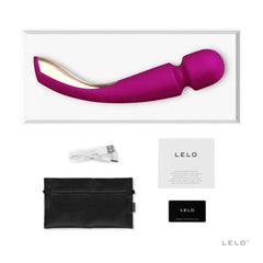 Lelo Smart Wand 2 Large Massager - Deep Rose - Dreamy Desire