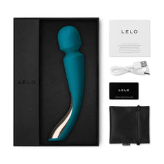 Lelo Smart Wand 2 Medium Massager in Ocean Blue - Dreamy Desire