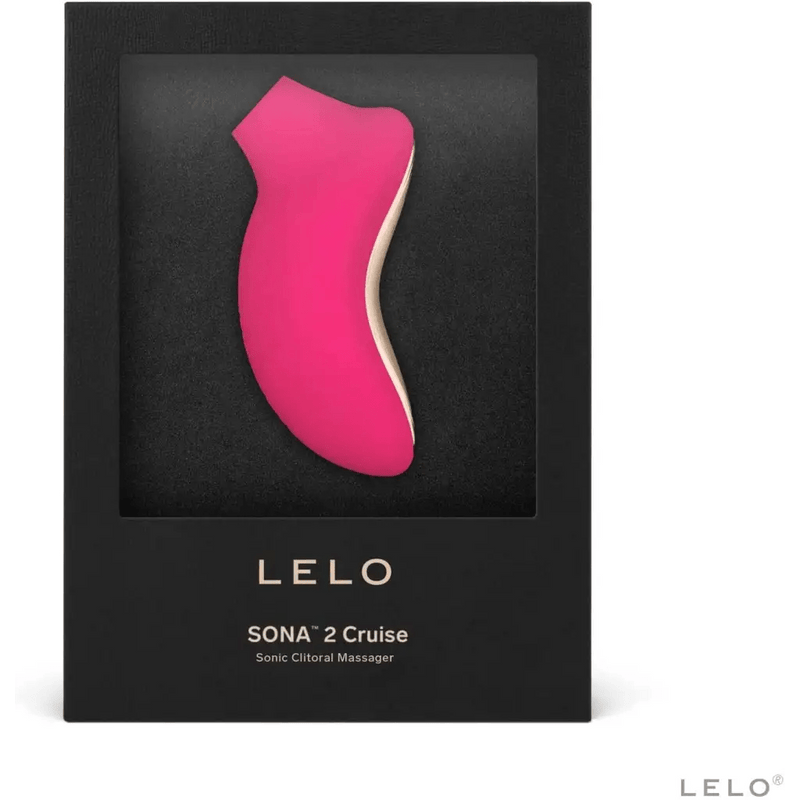 Lelo Vibrators Lelo Sona 2 Sonic Clitoral Massager - Cerise