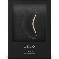 Lelo Sona 2 Sonic Clitoral Stimulator in Black - Dreamy Desire