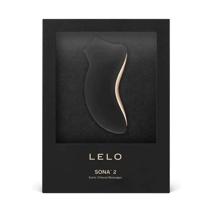 Lelo Sona 2 Sonic Clitoral Stimulator in Black - Dreamy Desire