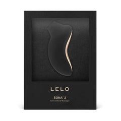 Lelo Sona 2 Sonic Clitoral Stimulator in Black - Dreamy Desire