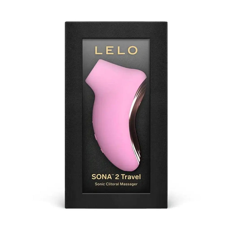 Lelo Sona 2 Travel - Sonic Clitoral Massager in Pink - Dreamy Desire