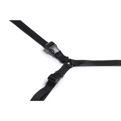 Liberator Bed Buckler Tether and Cuff Kit BDSM - Black Microfiber - Dreamy Desire