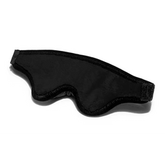 Liberator Black Label Plush Blindfold Black Microfiber - Dreamy Desire