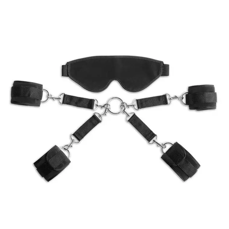 Liberator BDSM Liberator Bond Deluxe Kit - Black Microvelvet