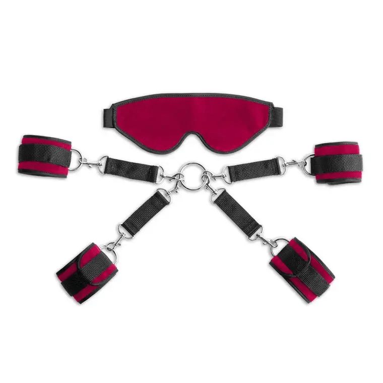 Liberator BDSM Liberator Bond Deluxe Kit - Merlot Microvelvet