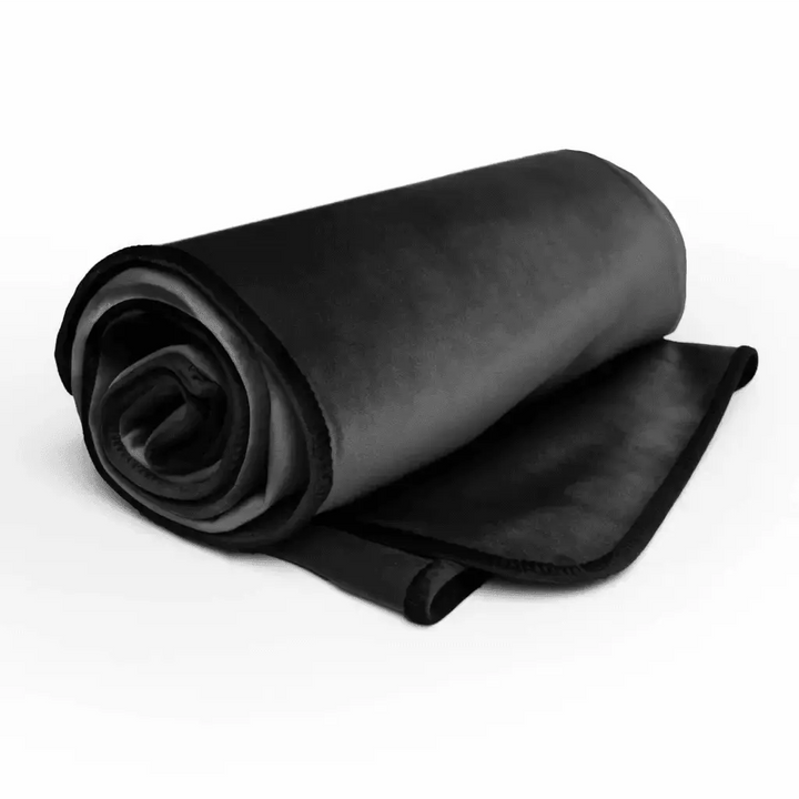 Liberator Fascinator Lush Throw Moisture Resistant Blanket | King Size, Black - Dreamy Desire