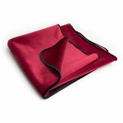 Liberator Fascinator Lush Throw Moisture Resistant Blanket | King Size, Merlot - Dreamy Desire