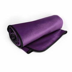 Liberator Fascinator Lush Throw Moisture Resistant Blanket | King Size, Purple - Dreamy Desire