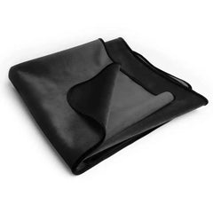 Liberator Fascinator Throw - Moisture Proof Sensual Blanket | Mini Size, Microvelvet Black - Dreamy Desire