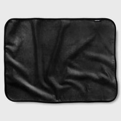 Liberator Fascinator Throw - Moisture Proof Sensual Blanket | Mini Size, Microvelvet Black - Dreamy Desire