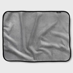 Liberator Fascinator Throw Moisture Proof Blanket | Mini Size, Microvelvet Grey - Dreamy Desire