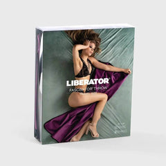 Liberator Fascinator Throw - Moisture Proof Sensual Blanket | Mini Size, Microvelvet Grey - Dreamy Desire