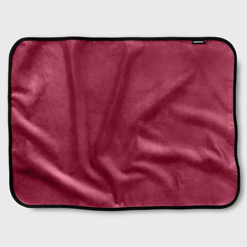 Liberator BDSM Liberator Fascinator Throw - Moisture-Proof Sensual Blanket | Mini Size, Microvelvet Merlot