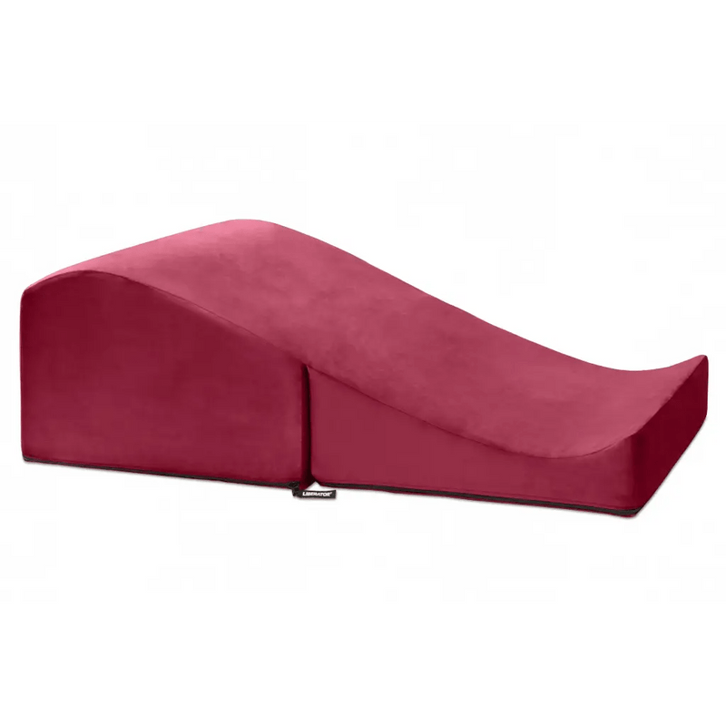 Liberator BDSM Liberator Flip Ramp Sex Positioning Pillow - Merlot Microvelvet