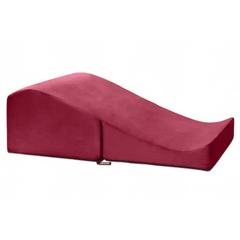 Liberator Flip Ramp Sex Positioning Pillow - Merlot Microvelvet - Dreamy Desire