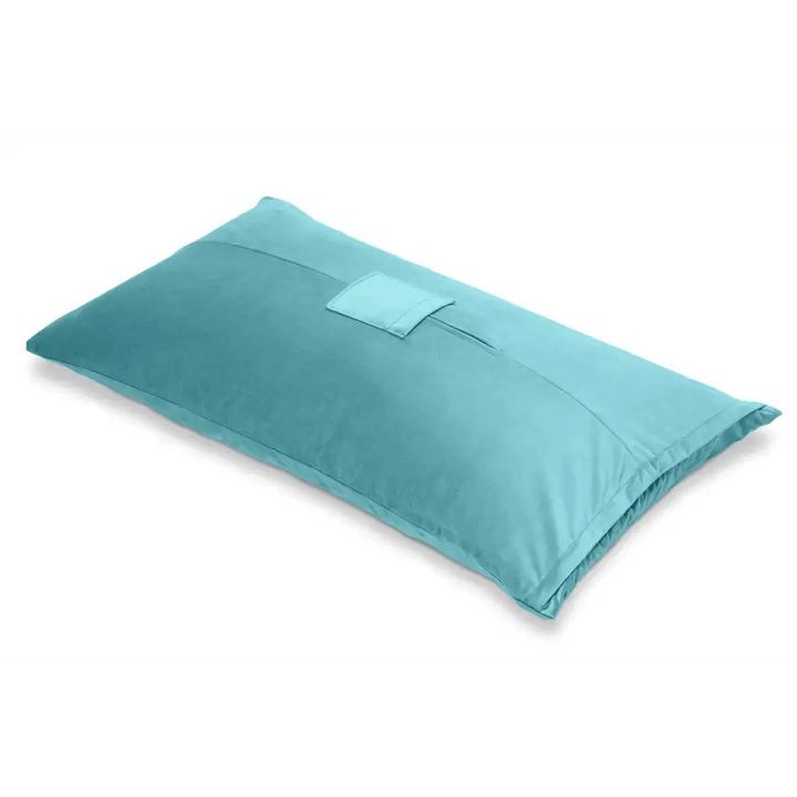 Liberator Humphrey Pillow Sex Toy Mount Microvelvet Teal - Dreamy Desire