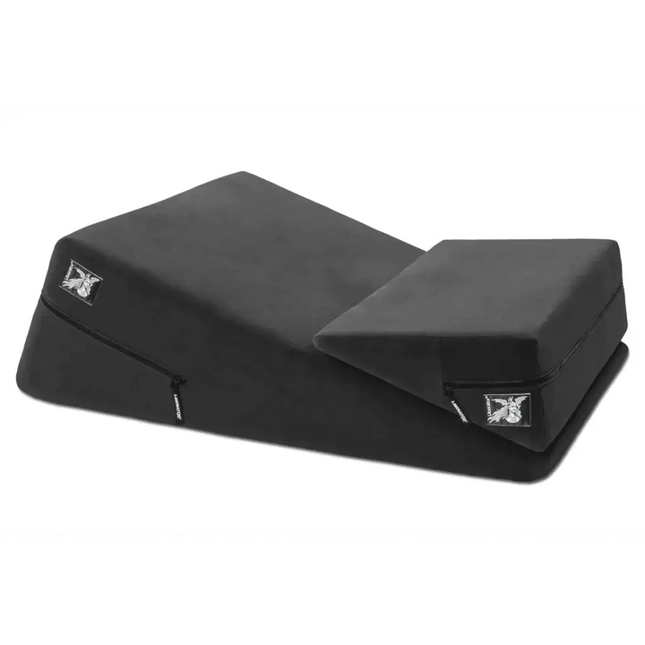 Liberator Wedge Ramp Combo Sex Positioning Pillow Black Microfiber - Dreamy Desire