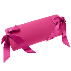 Liberator Ravish Bondage Pillow in hot pink with satin ribbon ties at each end