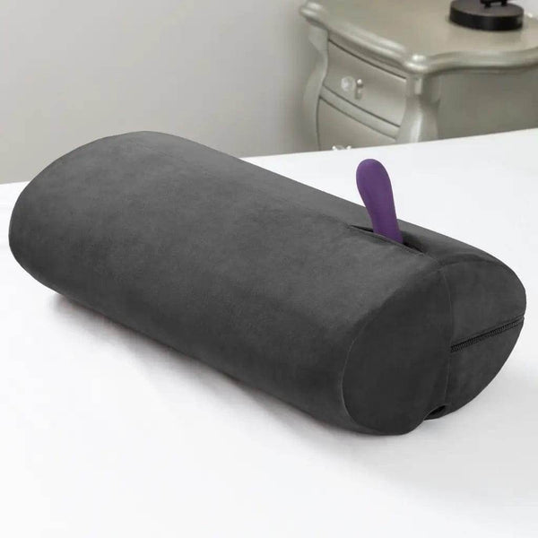 Liberator Wing Sex Toy Mount Microvelvet Black - Dreamy Desire