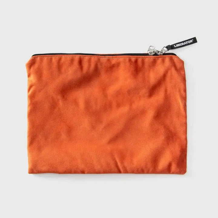 Liberator Zappa Lockable Toy Bag - Mandarin Microsuede - Dreamy Desire