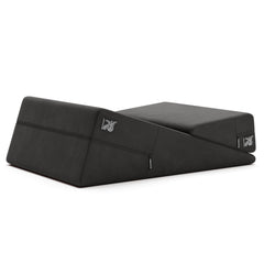 Liberator Wedge & Ramp Sex Combo in décor velvet black, shown as a paired set