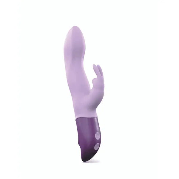 Love to Love Hello Rabbit Viva Mauve rabbit vibrator in lavender and purple silicone