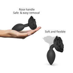 Love To Love Open Roses Anal Plug Large - Dreamy Desire