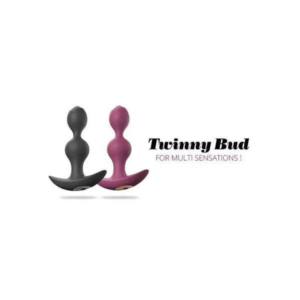 Love To Love Twinny Bud Vibrating Anal plug Plum Star - Dreamy Desire