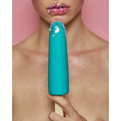 Love to Love Iscream Silicone Dildo Blue Lagoon - Dreamy Desire