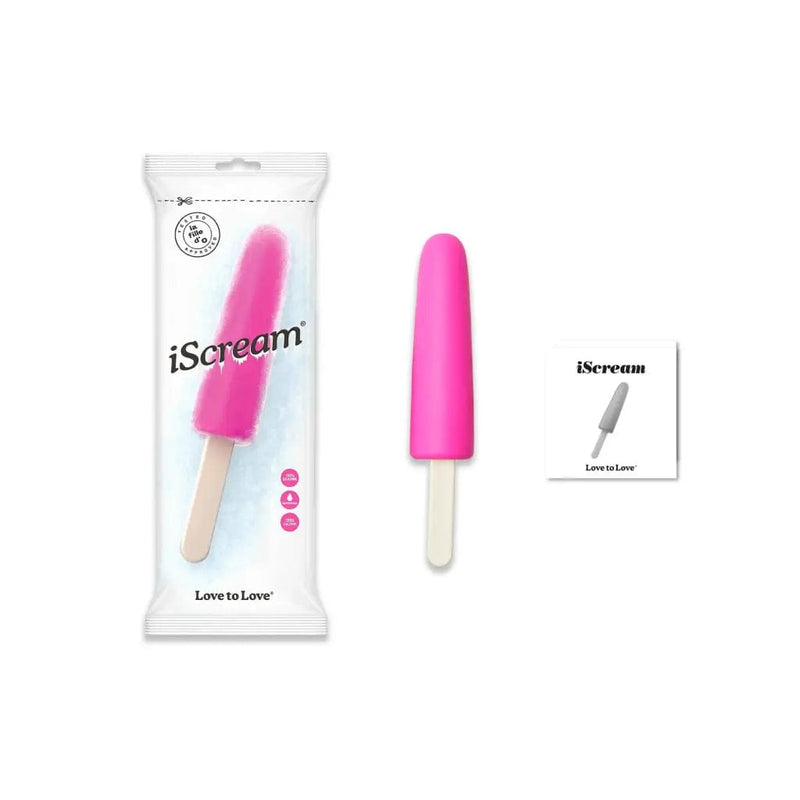 LOVE TO LOVE Dongs & Dildos Love to Love Iscream Silicone Dildo Danger Pink