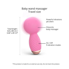 Love to Love Itsy Bitsy Mini Wand Vibrator - Dreamy Desire