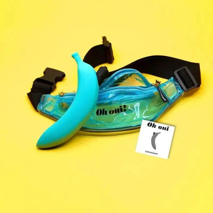 Love To Love Oh Oui Banana Vibrator Blue Lagoon - Dreamy Desire