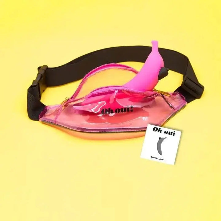 Love To Love Oh Oui Banana Vibrator Danger Pink - Dreamy Desire