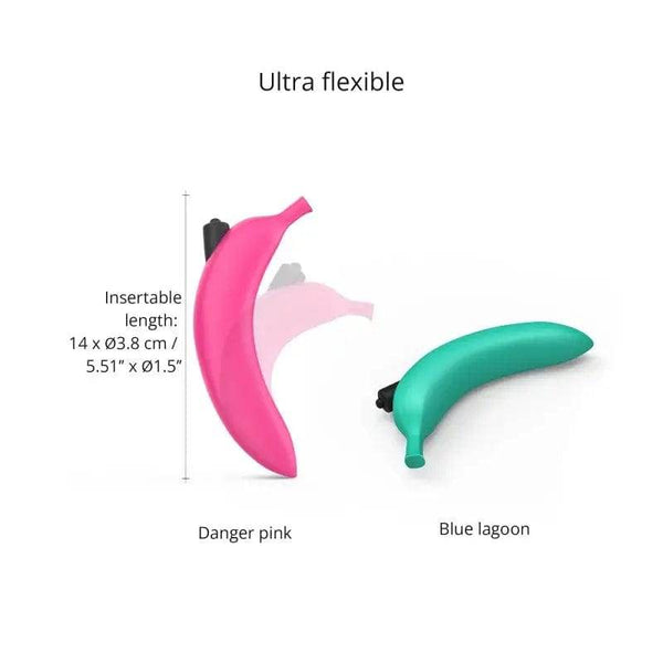 Love To Love Oh Oui Banana Vibrator Danger Pink - Dreamy Desire