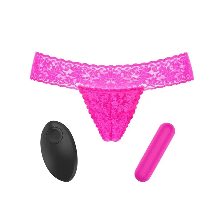 Love to Love Secret Panty 2 - Neon Pink - Dreamy Desire