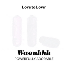 Love to Love Waouhhh Mini Bullet Vibrator Black Onyx - Dreamy Desire
