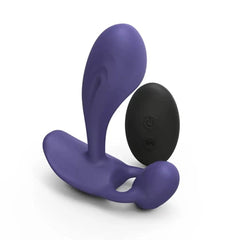 Love to Love Witty Silicone Dual Stim Vibrator Midnight Indigo - Dreamy Desire