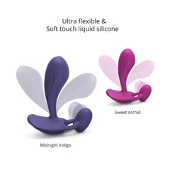 Love to Love Witty Silicone Dual Stim Vibrator Midnight Indigo - Dreamy Desire
