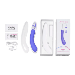 HYPHY BLUETOOTH REMOTE CONTROLLED DUAL END VIBRATOR - PURPLE - Dreamy Desire