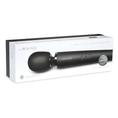 Rechargeable Vibrating Massager - Black - Dreamy Desire