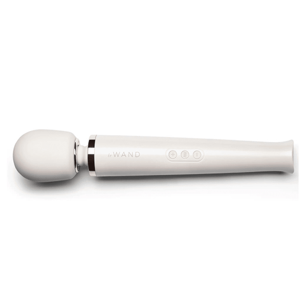 Rechargeable Vibrating Massager - White - Dreamy Desire