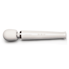 Rechargeable Vibrating Massager - White - Dreamy Desire