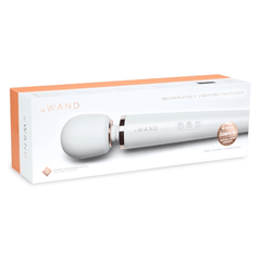 Rechargeable Vibrating Massager - White - Dreamy Desire