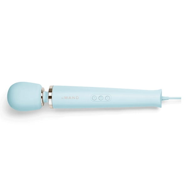 Plug-In Vibrating Massager - Sky Blue - Dreamy Desire